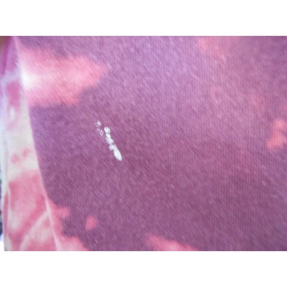 Purple Tie Dye Harvard Hoodie Sweatshirt Sz M - Picture 8 of 8